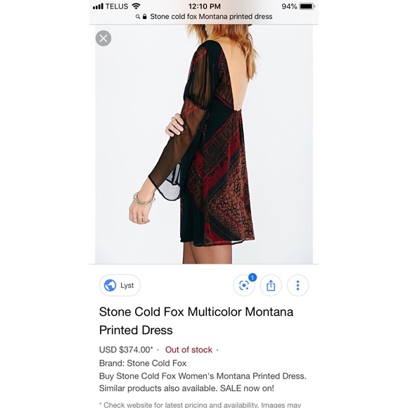 STONE COLD FOX BOHO DRESS - Picture 2 of 8